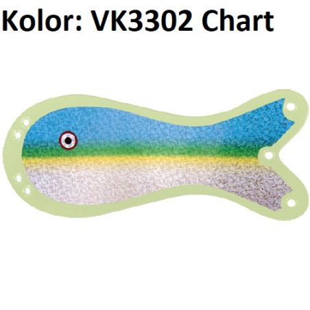 Flasher Salmon 3 20cm / VK3302 Chart Flasher Salmon 3 20cm / VK3302 Chart