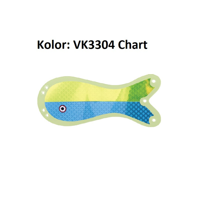 Flasher Salmon 3 20cm / VK3304 Chart Flasher Salmon 3 20cm / VK3304 Chart
