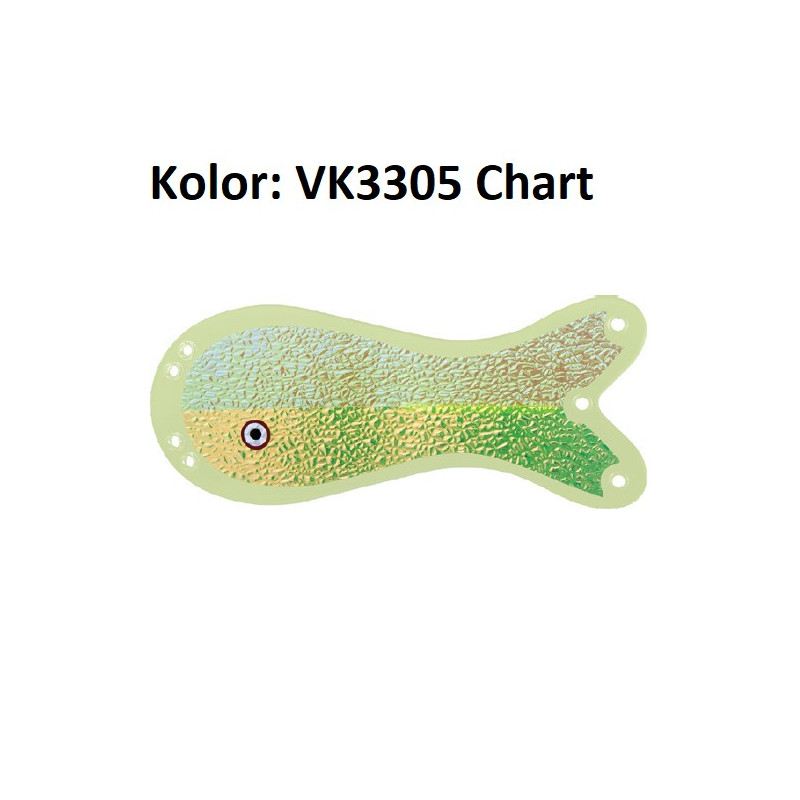 Flasher Salmon 3 20cm / VK3305 Chart