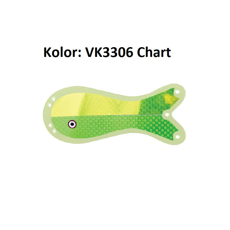 Flasher Salmon 3 20cm / VK3306 Chart