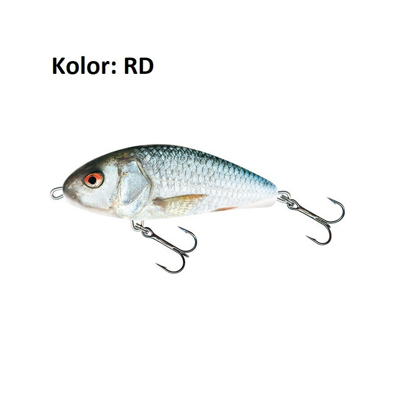 Wobler Salmo Fatso F10F 10cm RD Wobler Salmo Fatso F10F 10cm RD
