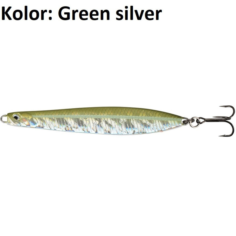 Przynęta Savage Gear Seeker ISP 10cm 28g Green Silver Przynęta Savage Gear Seeker ISP 10cm 28g Green Silver