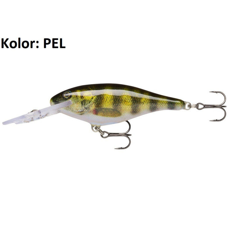 Wobler Rapala Shad Rap 9cm PEL Wobler Rapala Shad Rap 9cm PEL