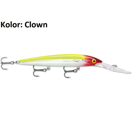Wobler Rapala Down Deep Husky Jerk 10cm clown