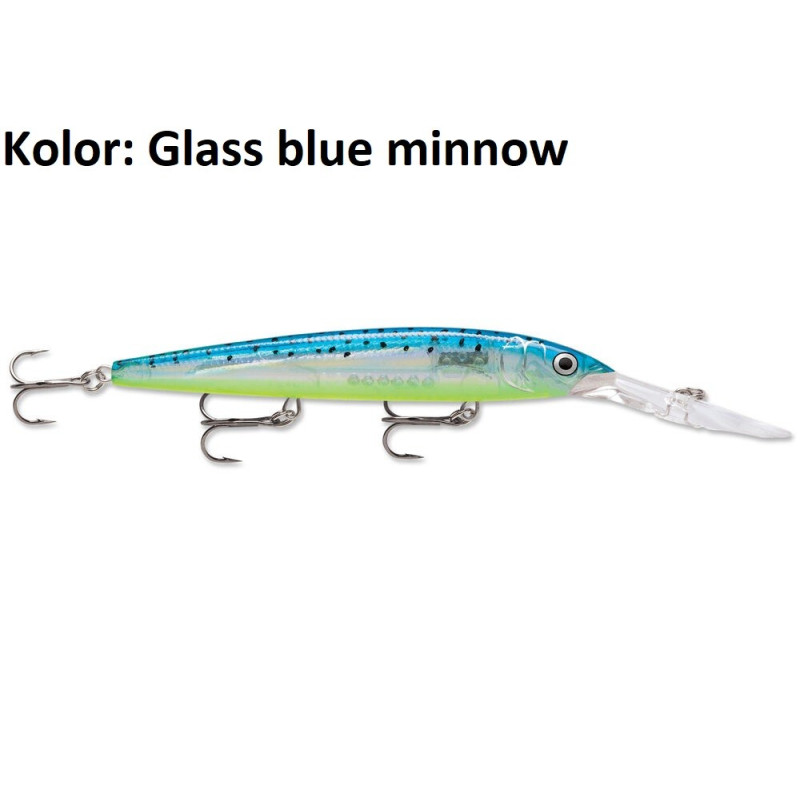Wobler Rapala Down Deep Husky Jerk 10cm Glass Blue Minnow Wobler Rapala Down Deep Husky Jerk 10cm Glass Blue Minnow