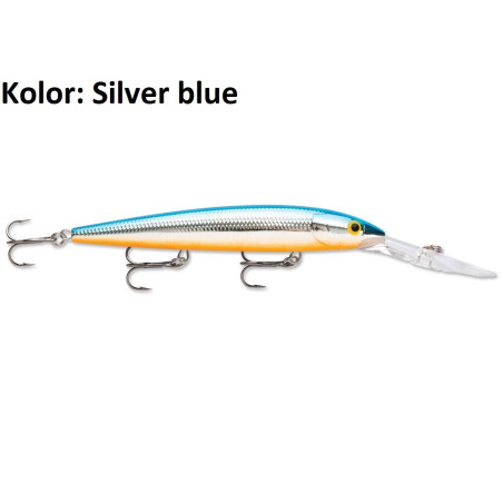 Wobler Rapala Down Deep Husky Jerk 10cm silver blue