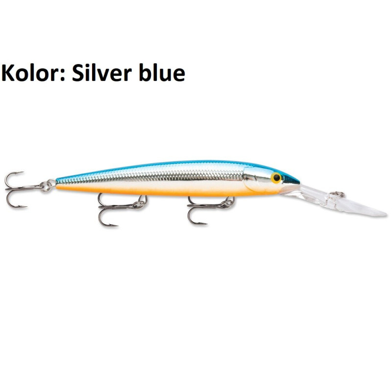 Wobler Rapala Down Deep Husky Jerk 12cm silver blue Wobler Rapala Down Deep Husky Jerk 12cm silver blue