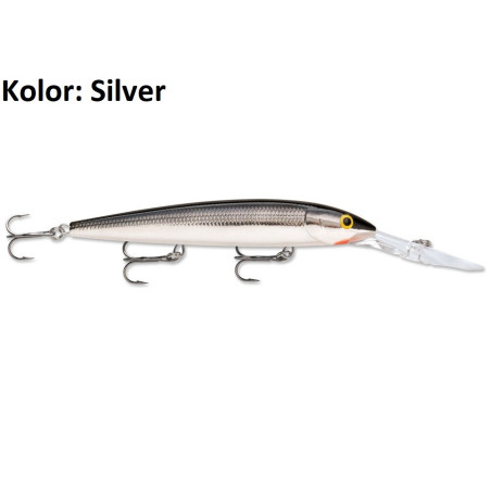 Wobler Rapala Down Deep Husky Jerk 12cm silver Wobler Rapala Down Deep Husky Jerk 12cm silver