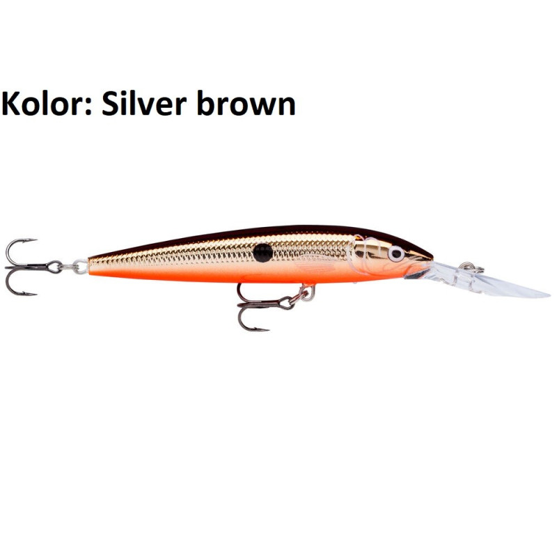 Wobler Rapala Down Deep Husky Jerk 10cm silver brown Wobler Rapala Down Deep Husky Jerk 10cm silver brown