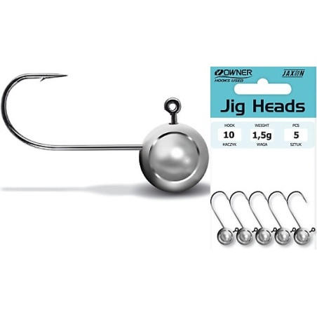 Główka jigowa Owner Precision Micro Jig Heads hak 8cm / 2.5g / 5szt.