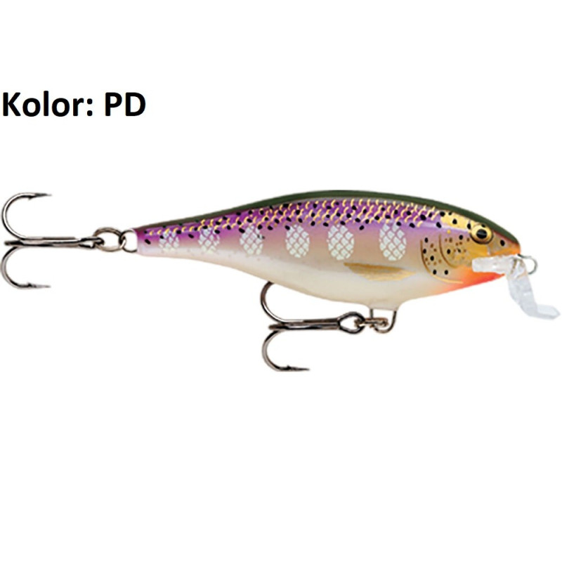 Wobler Rapala Shallow Shad Rap 9cm pd Wobler Rapala Shallow Shad Rap 9cm pd