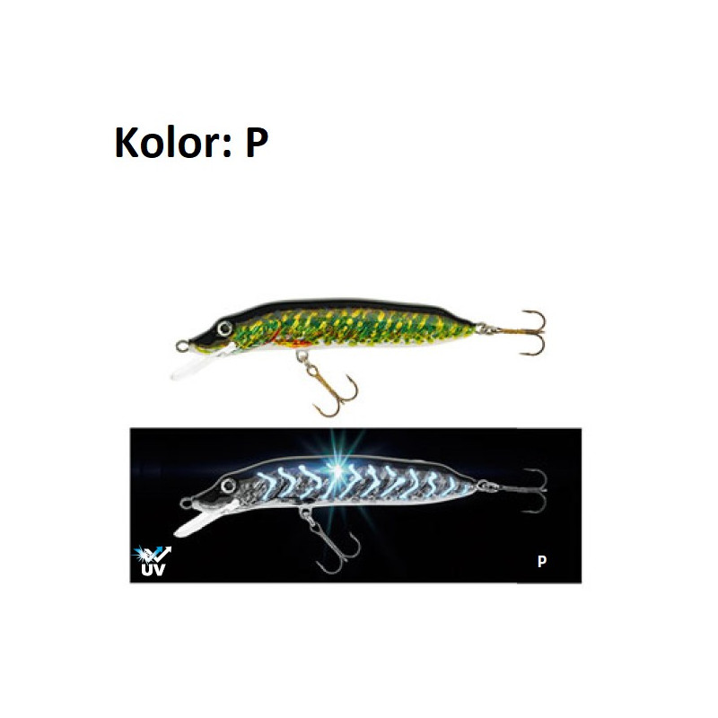 Wobler Jaxon Holo Select Pike UV 12cm Wobler Jaxon Holo Select Pike UV 12cm