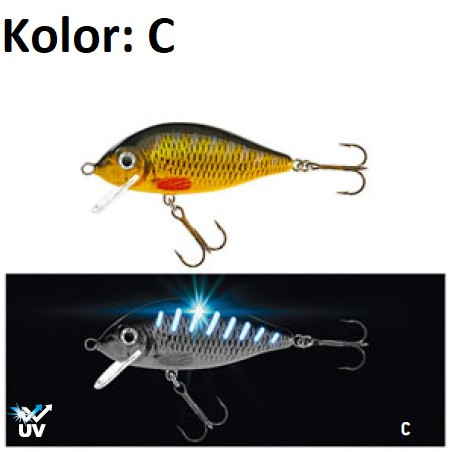 Wobler Jaxon Holo Select Karaś UV 9cm Wobler Jaxon Holo Select Karaś UV 9cm
