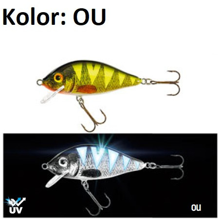 Wobler Jaxon Holo Select Karaś UV 9cm ou Wobler Jaxon Holo Select Karaś UV 9cm ou