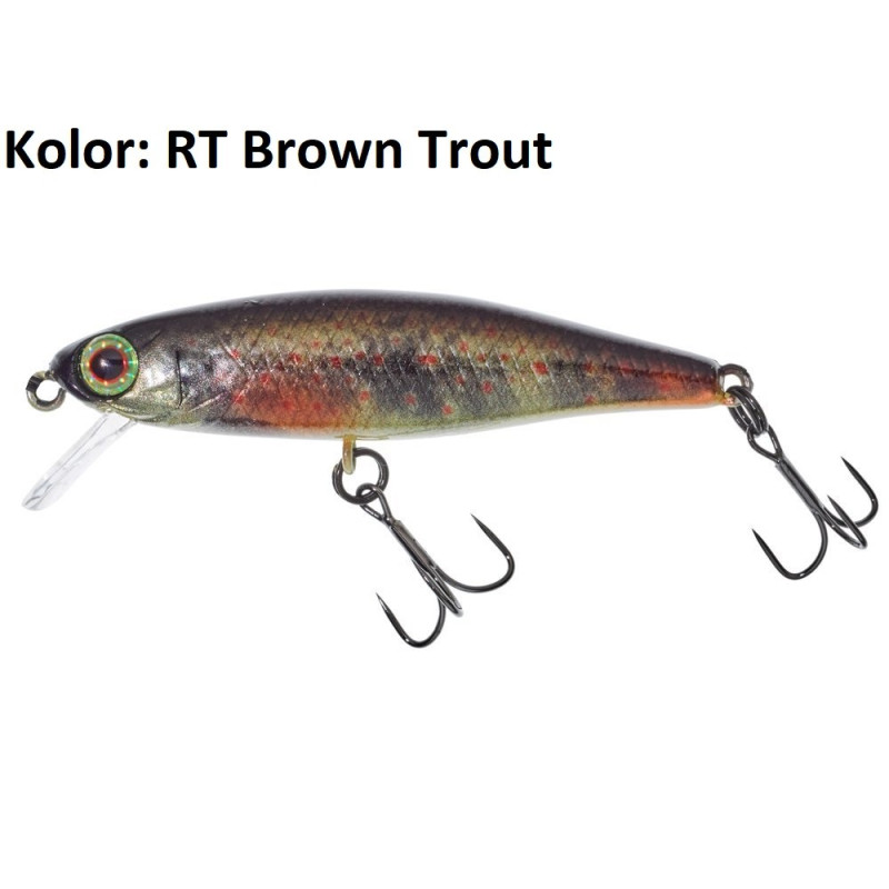 Wobler ILLEX Tiny Fry 50 SP RT 5cm RT Brown Trout Wobler ILLEX Tiny Fry 50 SP RT 5cm RT Brown Trout