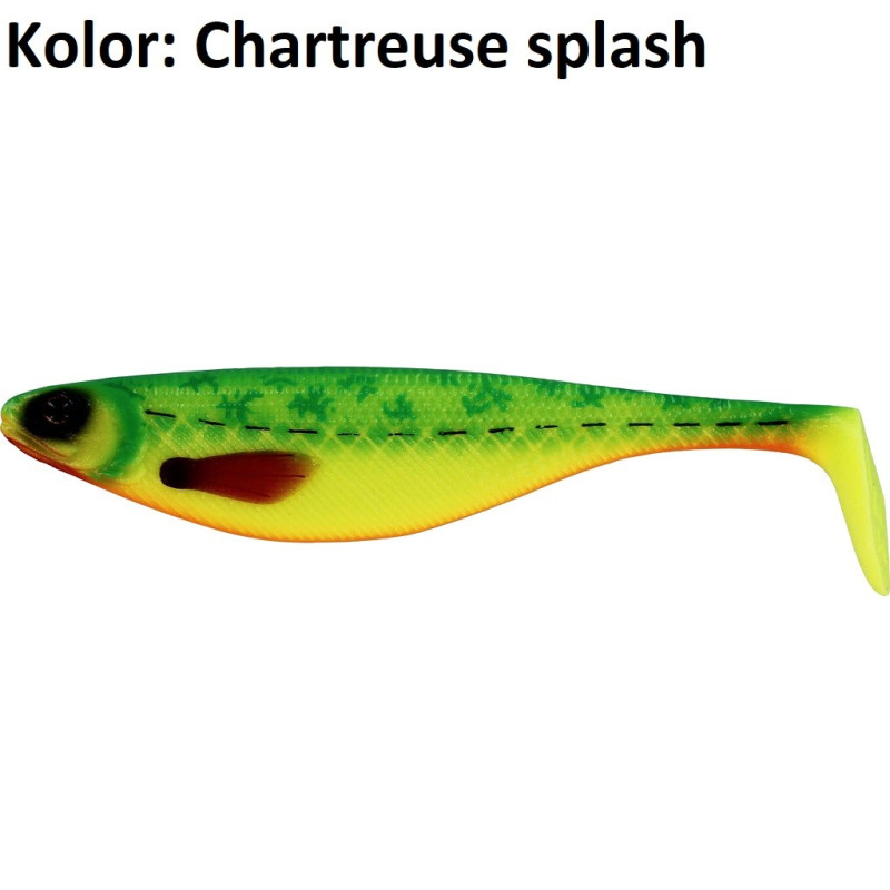 Przynęta Westin ShadTeez 7cm chartreuse splash Przynęta Westin ShadTeez 7cm chartreuse splash