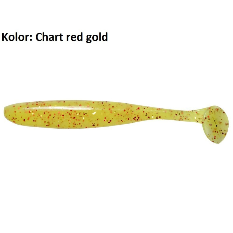 Przynęta Keitech Easy Shiner 3,5" 8.9cm chart red gold Przynęta Keitech Easy Shiner 3,5" 8.9cm chart red gold