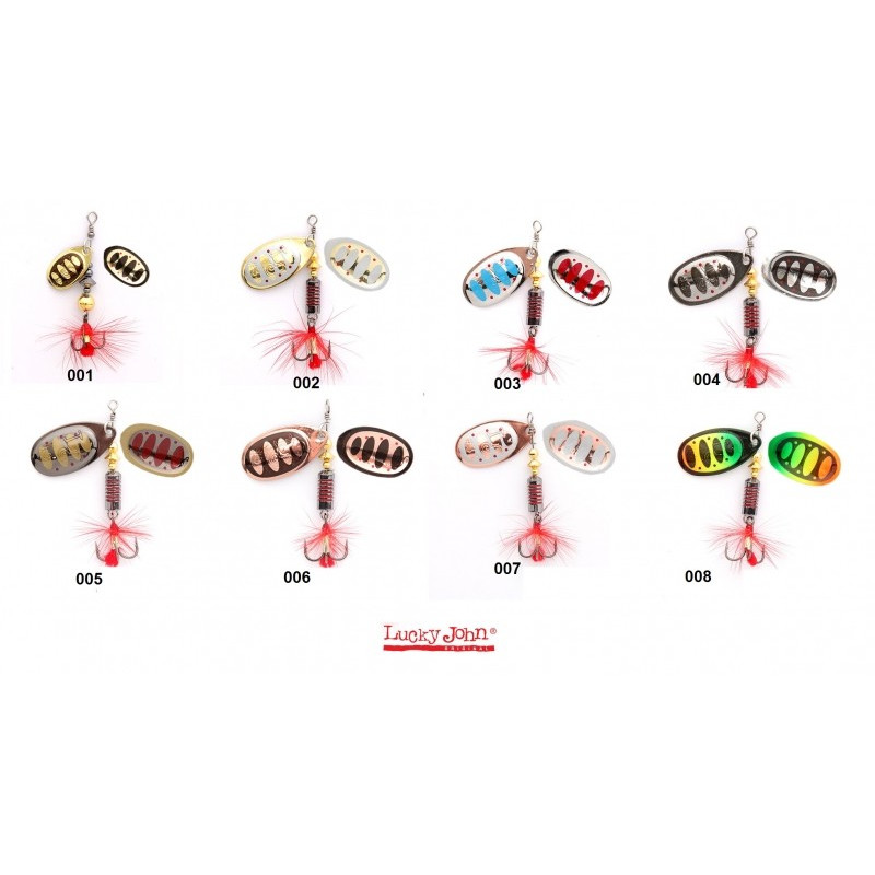 Błystka obrotowa Lucky John Bonnie Blade 3,5g 005 Błystka obrotowa Lucky John Bonnie Blade 3,5g 005