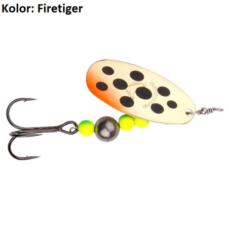 Błystka obrotowa Savage Gear Caviar R-4/14 14g Firetiger Błystka obrotowa Savage Gear Caviar R-4/14 14g Firetiger