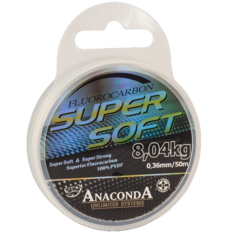 Super Soft Fluorocarbon 50m / 0,40mm Anaconda Super Soft Fluorocarbon 50m / 0,40mm Anaconda