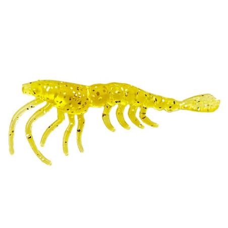 Garnela OPK 10szt 5cm zielono - złoty Fishbay Garnela OPK 10szt 5cm zielono - złoty Fishbay