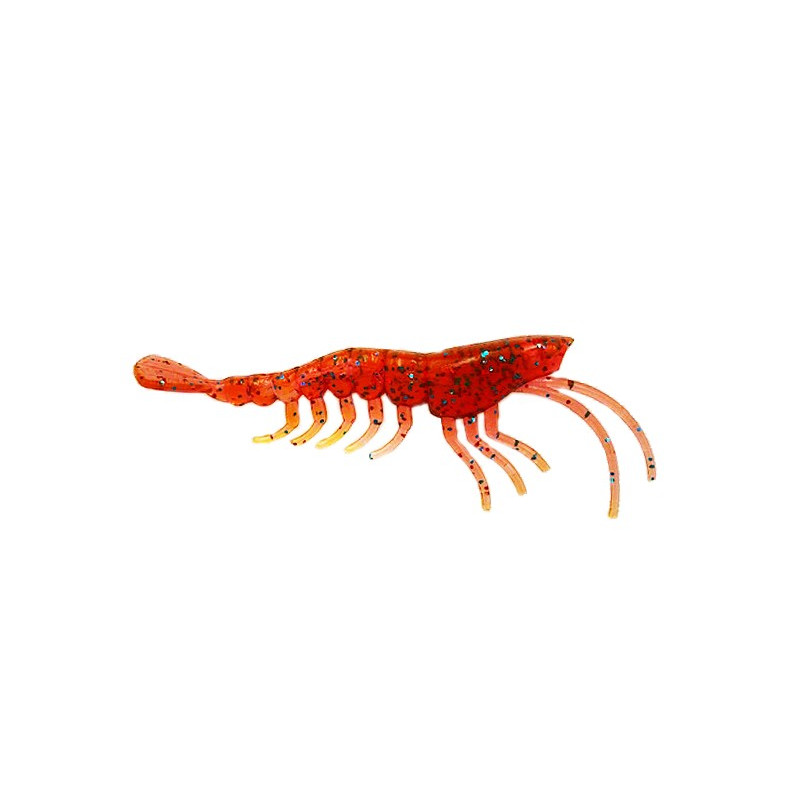 Garnela OPK 10szt 5cm zielono - złoty Fishbay Garnela OPK 10szt 5cm zielono - złoty Fishbay