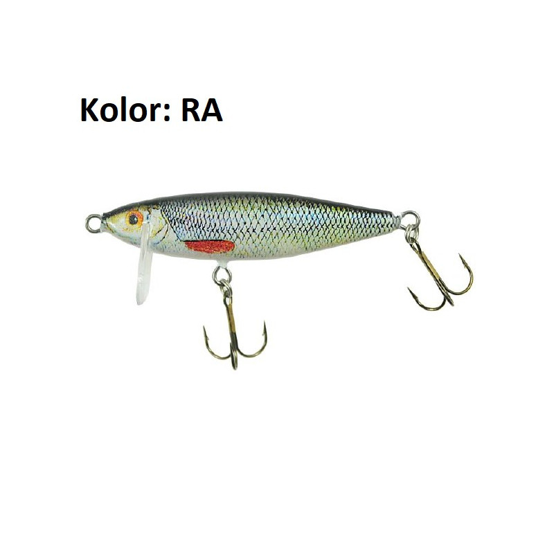 Wobler Jaxon Holo Select Bolek tonący 7cm ra Wobler Jaxon Holo Select Bolek tonący 7cm ra