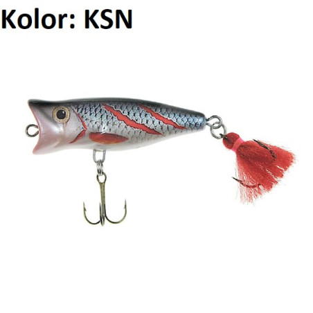 Wobler Jaxon Holo Select Popper New pływający 5cm KSN Wobler Jaxon Holo Select Popper New pływający 5cm KSN