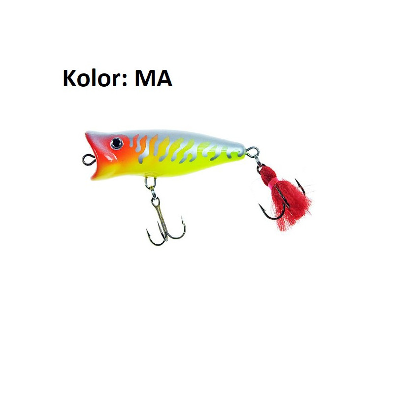 Wobler Jaxon Holo Select Popper New pływający 5cm ma Wobler Jaxon Holo Select Popper New pływający 5cm ma