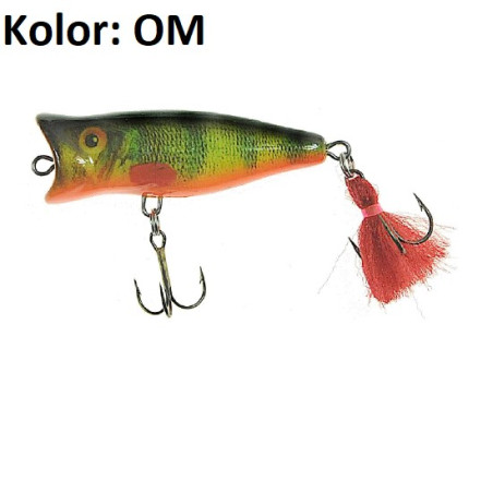 Wobler Jaxon Holo Select Popper New pływający 7cm OM Wobler Jaxon Holo Select Popper New pływający 7cm OM