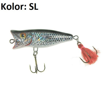 Wobler Jaxon Holo Select Popper New pływający 5cm SL Wobler Jaxon Holo Select Popper New pływający 5cm SL
