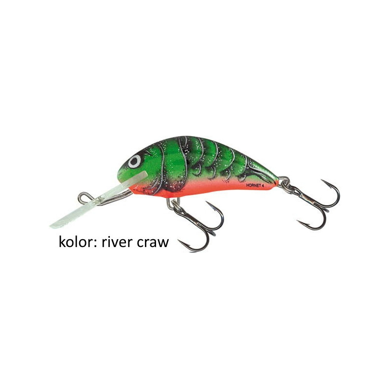 Wobler Salmo Hornet H4F 4cm river craw Wobler Salmo Hornet H4F 4cm river craw