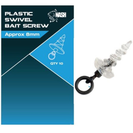 Wkręt Plastic Swivel Bait Screw NASH