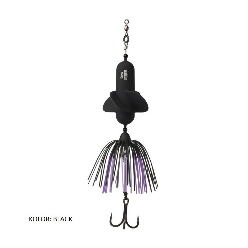 Przynęta Madcat A-STATIC PROPELLER 16cm BLACK