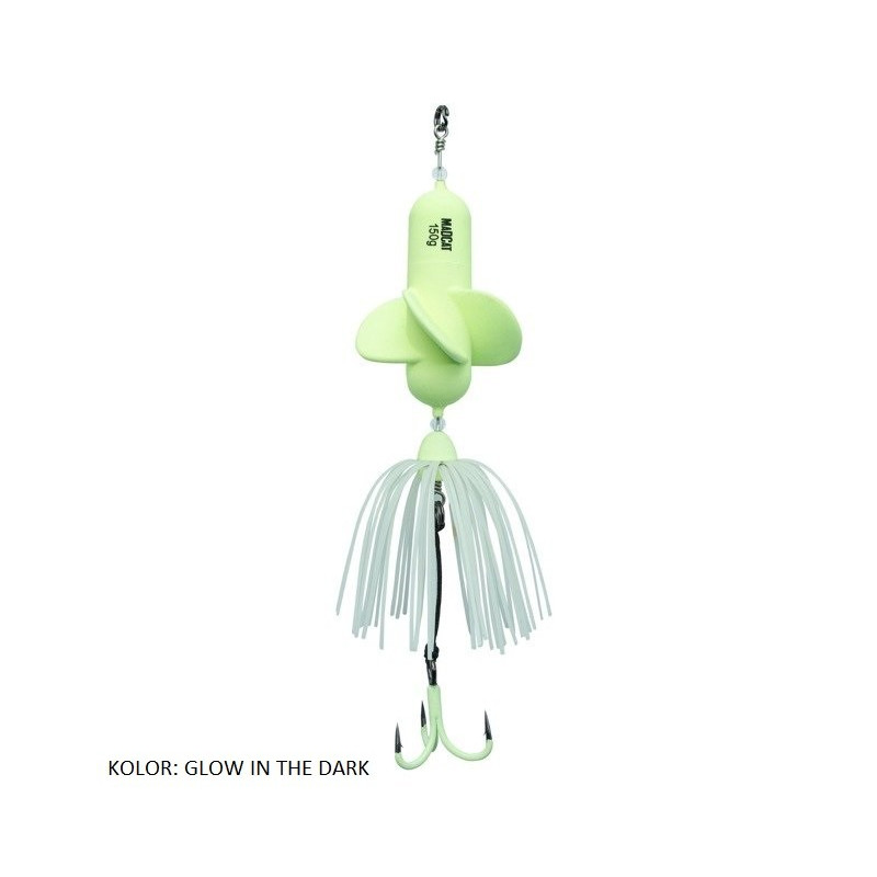Przynęta Madcat A-STATIC PROPELLER 16cm glow in the dark Przynęta Madcat A-STATIC PROPELLER 16cm glow in the dark