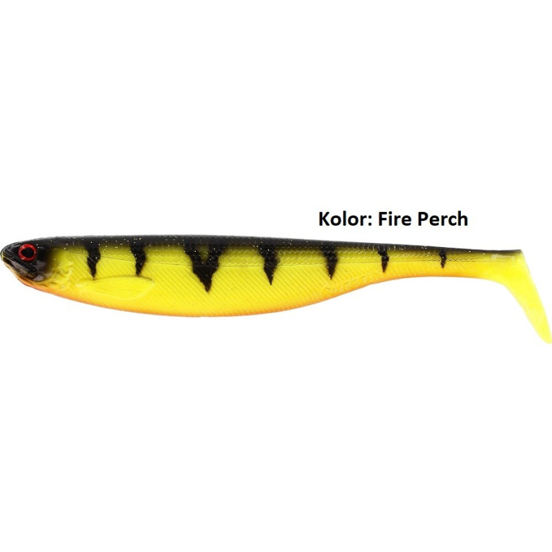 Przynęta Westin ShadTeez Slim 12cm fire perch Przynęta Westin ShadTeez Slim 12cm fire perch