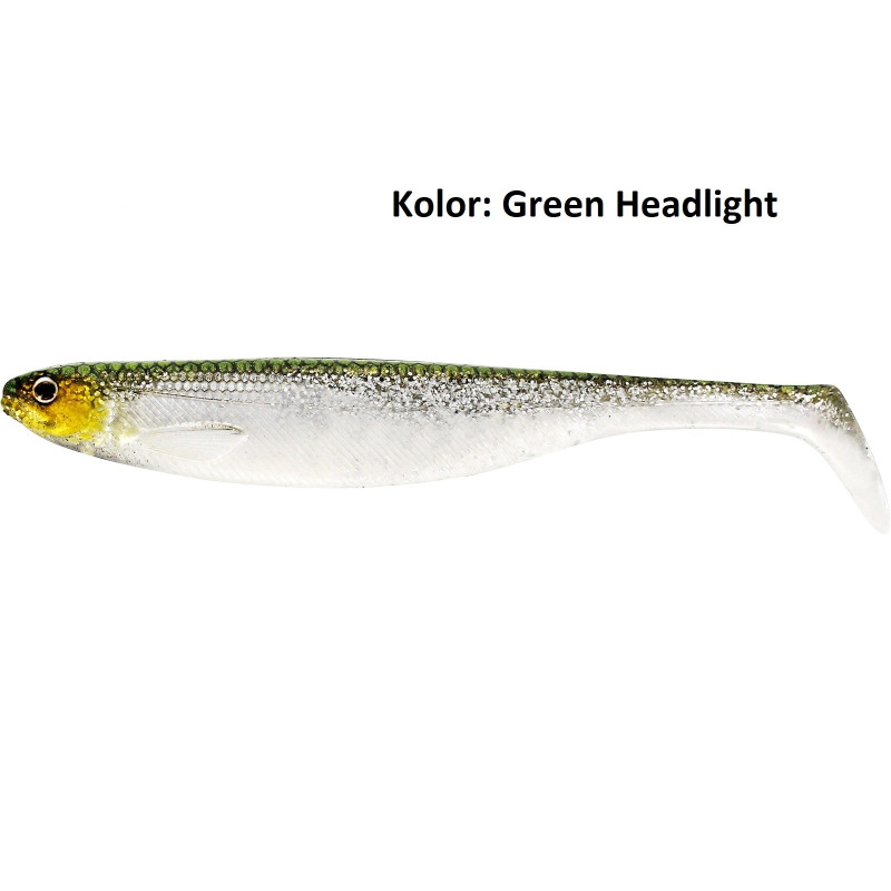 Przynęta Westin ShadTeez Slim 12cm green headlight Przynęta Westin ShadTeez Slim 12cm green headlight