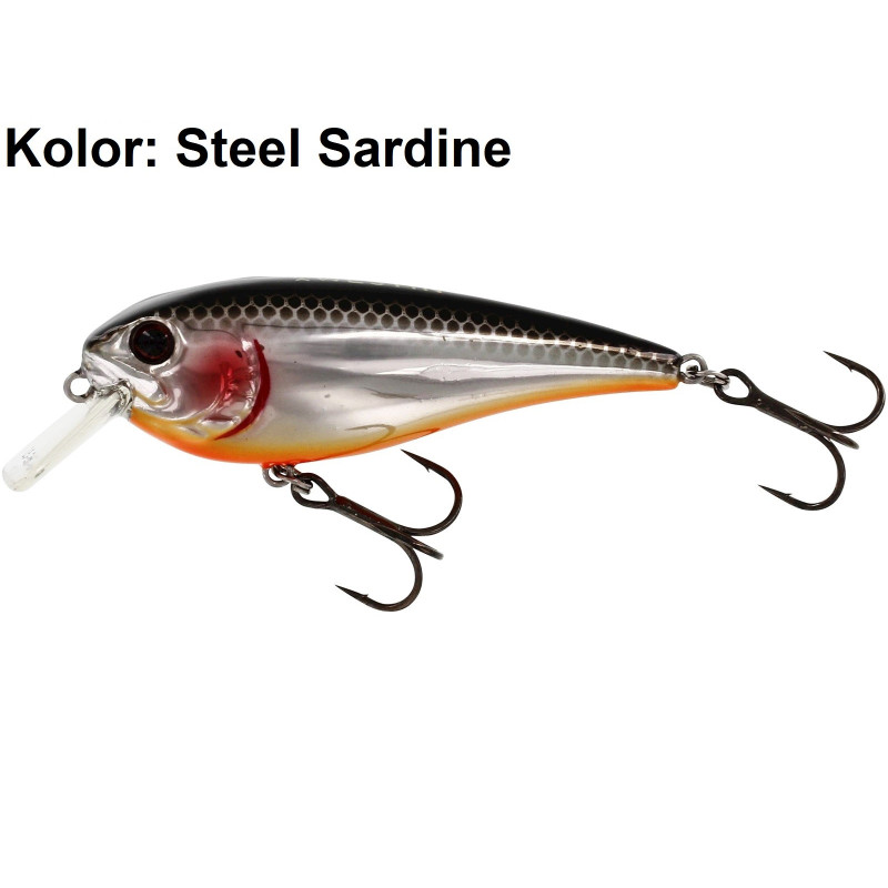 Wobler Westin RawBite Crankbait 7cm steel sardine Wobler Westin RawBite Crankbait 7cm steel sardine