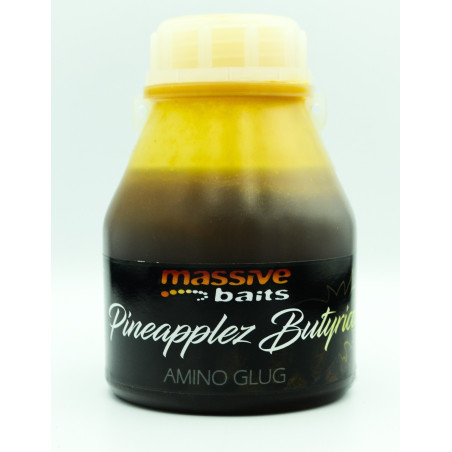 Koncentrat Massive Baits AMINO GLUGS 250ml - Pineapplez Butyricco