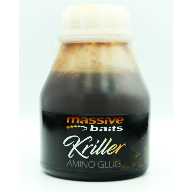 Koncentrat Massive Baits AMINO GLUGS 250ml - Kriller Koncentrat Massive Baits AMINO GLUGS 250ml - Kriller