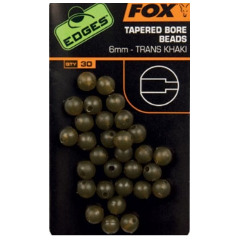 Tapered Bore Beads roz. 6mm FOX Tapered Bore Beads roz. 6mm FOX