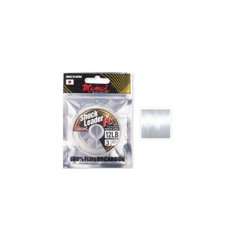 Fluorocarbon Momoi Shock Leader FC 30m / 0,369mm Fluorocarbon Momoi Shock Leader FC 30m / 0,369mm