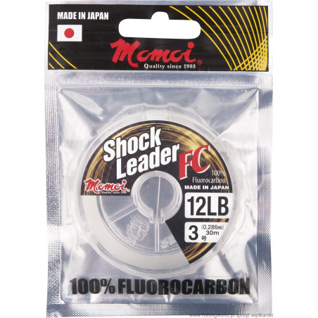 Fluorocarbon Momoi Shock Leader FC 30m / 0,369mm Fluorocarbon Momoi Shock Leader FC 30m / 0,369mm