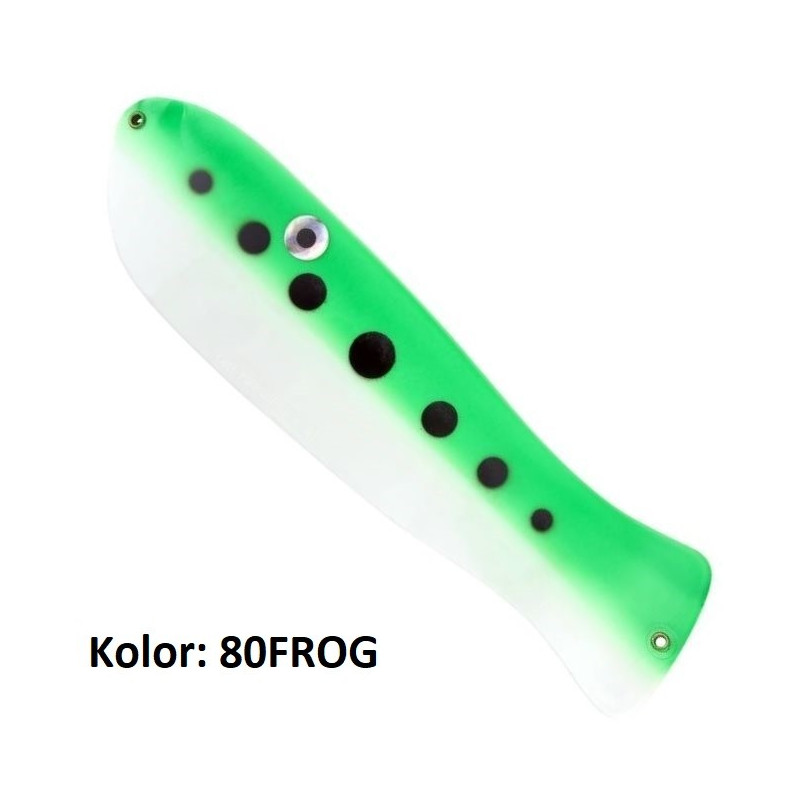 Flasher trollingowy Kingfisher II 80FROG O'Ki Flasher trollingowy Kingfisher II 80FROG O'Ki