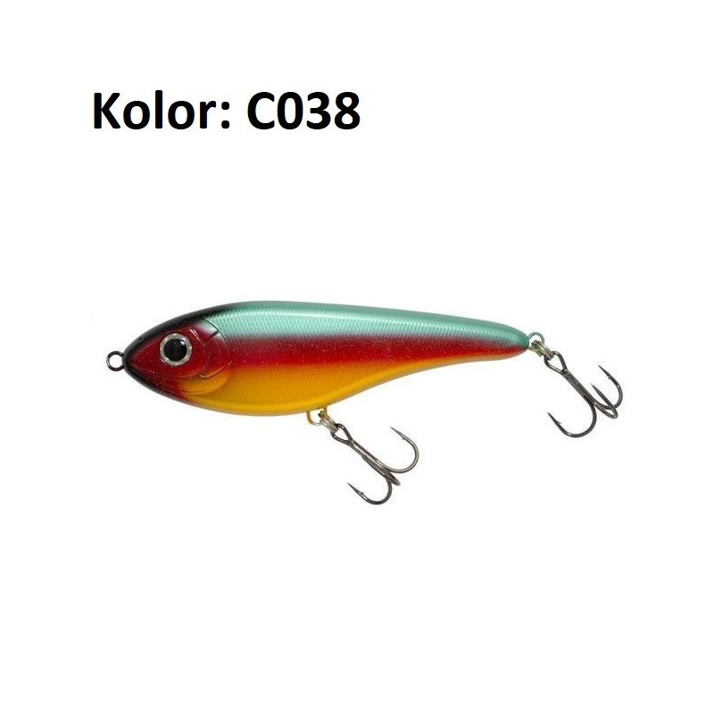 Wobler Strike Pro Buster Jerk II 12cm c038 Wobler Strike Pro Buster Jerk II 12cm c038