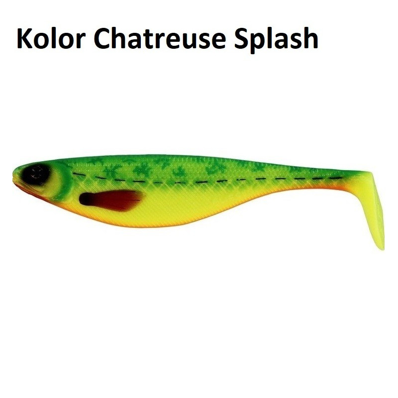 Przynęta Westin ShadTeez 9cm chartreuse splash