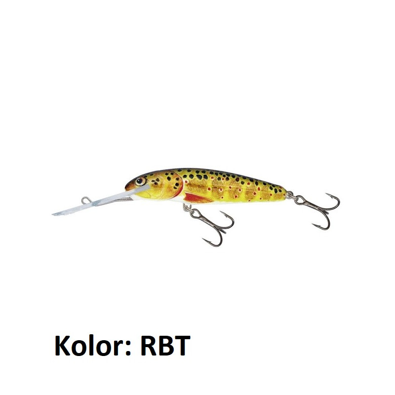 Wobler Salmo Minnow M7SDR, różne kolory 7cm RBT Wobler Salmo Minnow M7SDR, różne kolory 7cm RBT