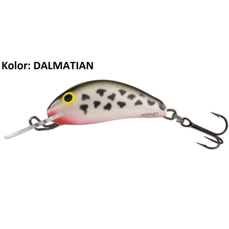 Wobler Salmo Hornet H4F 4cm dalmatian Wobler Salmo Hornet H4F 4cm dalmatian