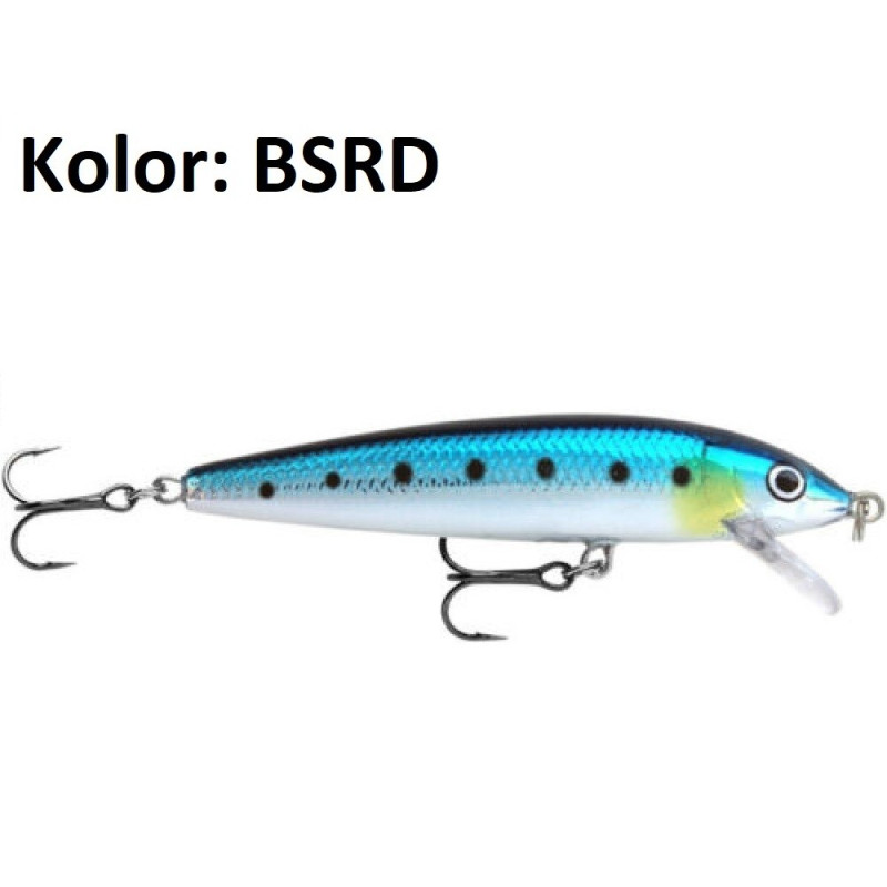 Wobler Rapala Husky Jerk 8cm BSRD Wobler Rapala Husky Jerk 8cm BSRD