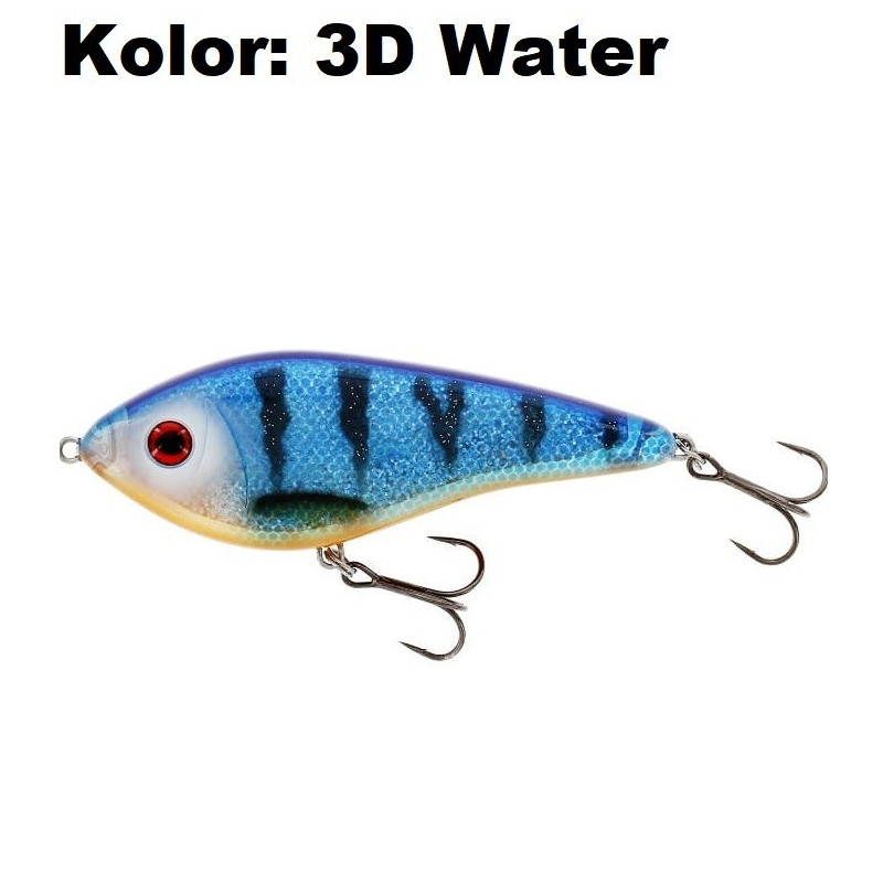 Wobler Westin Swim Glidebait tonący 12cm 3d water Wobler Westin Swim Glidebait tonący 12cm 3d water